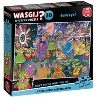 Jumbo Spiele Puzzle Wasgij Mystery 30, Volltreffer, 1000 Teile Puzzle, 1000 Puzzleteile