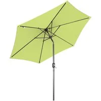 Angel Living Sonnenschirm 2,7 m Ampelschirm mit Kurbel & Höhenverstellung, UV-Schutz, wasserabweisend, ohne Schirmständer, ideal für Garten & Terrasse