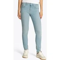 Tommy Jeans Skinny-fit-Jeans SOPHIE LW SKN mit Logo-Badge, in Knöchellänge