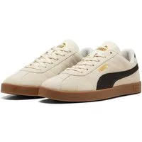 PUMA CLUB II Sneaker aus Leder, mit Schnürverschluss, mit profiliertem Laufsohlenprofil