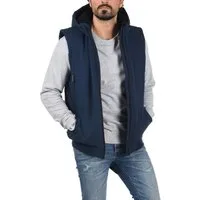 Blend Kurzweste BHElano Praktische Outdoor Weste mit Kapuze und Innentasche