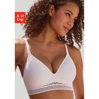 LASCANA Bralette-BH Freya ohne Bügel mit eingearbeitetem Push-up Kissen, bequemer BH