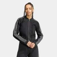adidas Originals Outdoorjacke SST 2.0 DENIM für Erwachsene, mit Reißverschluss, aus Baumwolle