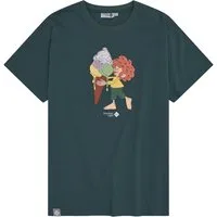 Bavarian Caps T-Shirt Bavarian Caps T-Shirt "Pumuckl Schleckeis" - dunkelgrün (T-Shirt, T-Shirt)