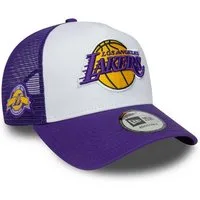 New Era Baseball Cap Los Angeles Lakers A-Frame Trucker Cap New Era Lila (1-St)