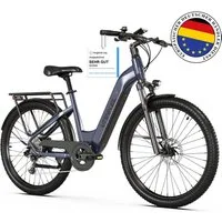 Vankel E-Bike Cityrad 26”×3,0/29”×2,4 Zoll E-Fahrrad Damen u. Herren 720 WH Pedelec 120 km, Kettenschaltung, Heckmotor, 720 Wh, Fat Mountain LG Akku All-Terrain mit Drehmomentsensor E-bikes