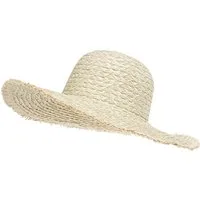 Caspar Strohhut HT022 großer Damen Sommerhut Sonnenhut mit breiter Krempe