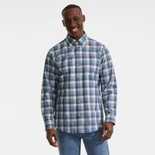 CLASSIC FIT. Bügelfreies Twillhemd für Herren, Herren, size: regular, Pink, Baumwolle, by Lands' End