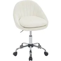 Woltu Bürostuhl (1 St), ergonomisch, Schminkstuhl, Schreibtischstuhl 150 kg belastbar