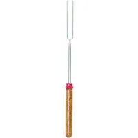 infactory Grillspieß Teleskop Edelstahl GRILL SPIESS Grillzange Grillspiess XXL GRILLGABEL (1-St)
