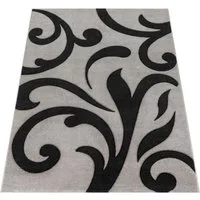 Paco Home Teppich Diamond 761, rechteckig, Höhe: 18 mm, Kurzflor, gewebt, 3D-Design, mit Ornamenten, Kundenliebling