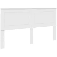 vidaXL Bett Kopfteil Weiß 100 cm Holzwerkstoff (1-tlg)