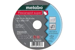 [616208000] - Metabo Flexiarap Id Super 115X0,8X22,23 Mm Inox