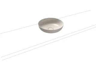 Kaldewei Waschtisch-Schale Miena, Modell 3181 ohne Überlauf d=380, 909406003231 909406003231