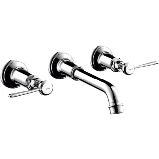 hansgrohe Axor Montreux Waschtischarmatur 16534000 3 Locharmatur, DN 15, Hebelgriff, chrom