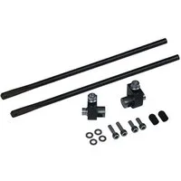 racktime Fahrrad-Gepäckträger racktime Montageset 05406 Schwarz - Gepäckträger Befestigung
