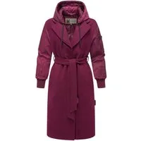Marikoo Winterjacke Tjadee Langer Wickelmantel