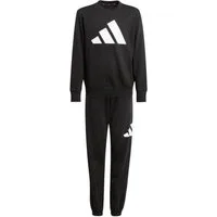 adidas Performance Trainingsanzug Essentials Jogger (Baumwolle) schwarz Kinder