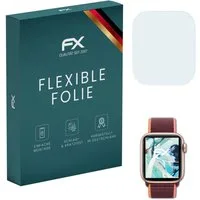 atFoliX Schutzfolie Displayschutzfolie für Apple Watch SE 44mm, (3 Folien), Ultraklar und flexibel