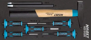 HAZET Splinttreiber-Satz Einlage 8-teilig - 163-510/8