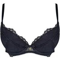 Gossard Dekolleté-BH Lace Push-Up BH Black (Push-Up, 1-tlg., Spitze/Netz) verführerisch sexy