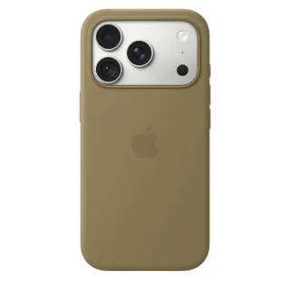 Apple iPhone 18 Pro Silicone Case with MagSafe Olive | mk8v4zm/a |