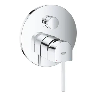 Grohe Plus Fertigmontageset 24093003 UP-Einhebelmischer mit 3-Wege-Umstellung, chrom