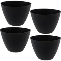 varivendo Spachtelbecher 4 x Gipsbecher, konische Form Ø 120 mm, (Stück, 4-tlg., Gipsbecher), Becher Anrührbecher elastisch Gipsschale Mischbecher