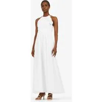 Kraimod Abendkleid mit Rosenapplikationen