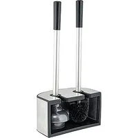 Bischof WC-Garnitur Kendo, (Set), Kompakt-Set, Hygienisches Silikon, 47cm XXL, Komfortlänge