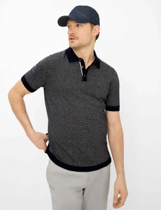 Brax Herren Polo Style PASCAL navy, dunkelblau, Gr. XXXL