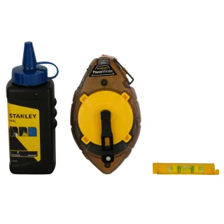 STANLEY Schlagschnur-Set PowerWinder 30m - 0-47-465