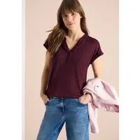 CECIL T-Shirt mit elastischem Bund