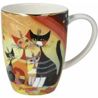 Goebel Tasse Rosina Wachtmeister Gatti in autunno, Fine Bone China