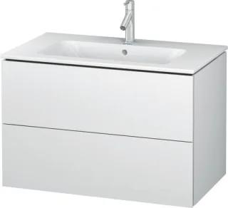 Duravit L-Cube Waschtischunterbau wandhängend Weiß Matt 820x481x550 mm - LC624101818 LC624101818