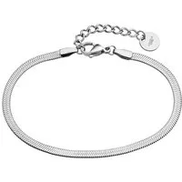 JEWLIX Edelstahlarmband Sleekarmband in Silber B5270