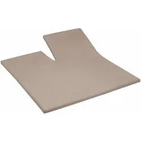 Primera Spannbettlaken Elasthan-Feinjersey Split Topper, Jersey-Elasthan, Gummizug: rundum, (1 Stück), in Premium Qualität