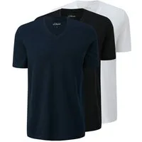 s.Oliver T-Shirt Regular fit V-Ausschnitt, kurzarm