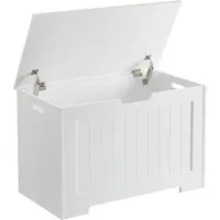 VASAGLE Sitzbank (1-St), mit Stauraum, Aufbewahrungsschrank, 76 x 40 x 48 cm (T x B x H)