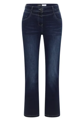 CECIL - Bootcut Jeans Dark blue wash - Gr. - 30