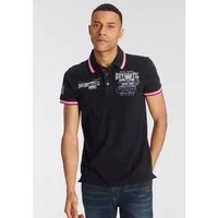 Bruno Banani Poloshirt Kurzarm, körpernahe Passform, aus Baumwollmischung
