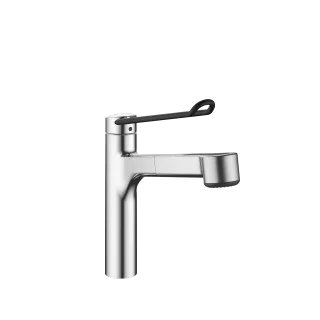 KWC Hebelmischer VITA PRO 2.0 Auszugbrause, A225, Hebel lang, chromeline 125248
