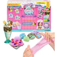 Slimy® Knetform-Set Sugary Crush - Super Creator's Set (1-tlg), Slime und Knete Kreativ-Set zum selber Mischen, Formen und Dekorieren