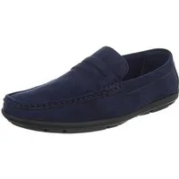 Coolwalk Herren Loafer Mokassin Freizeitschuh Slip-On Komfort Slipper (91977334) Flach Slipper in Dunkelblau