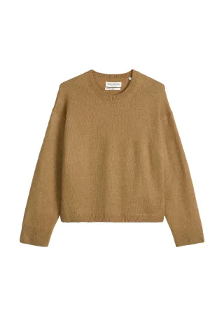Marc OPolo Casual - Langarmpullover braun - Gr. - XS