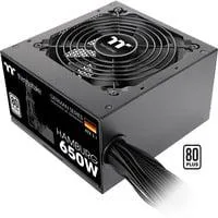 HAMBURG 650W ATX3.1, PC-Netzteil schwarz, 2x PCIe, 650 Watt