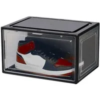 HAC24 Schuhbox Schuhorganizer Aufbewahrungsbox Stapelbar Kunststoffbox Schuhkarton (Set, 12 St), bis Gr.47