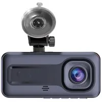 Denver CCT-2500 Dashcam (bis 1080p interpoliert, 1x CCT-2500 Dashcam mit Saugnapfhalterung und 12V Auto Adapter, G-Sensor zum automatischen Schutz wichtiger Aufnahmen)