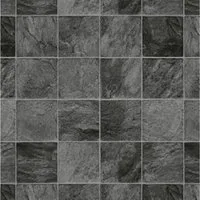 Internethandel Pfordt Vinylboden PVC Bodenbelag Vinyl Fliesen Optik Granit Schwarz 200 cm Boden