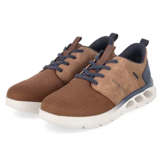 Bugatti Halbschuhe  Braun - Gr. 40 -  Textil